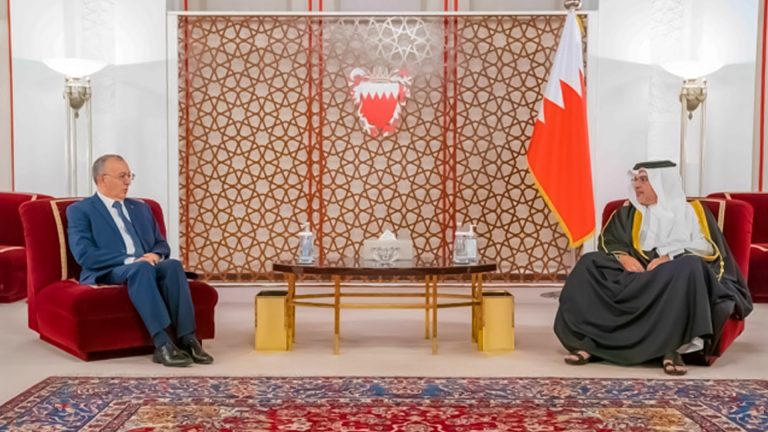 Bahrain Crown Prince and PM receives the new Algerian Ambassador