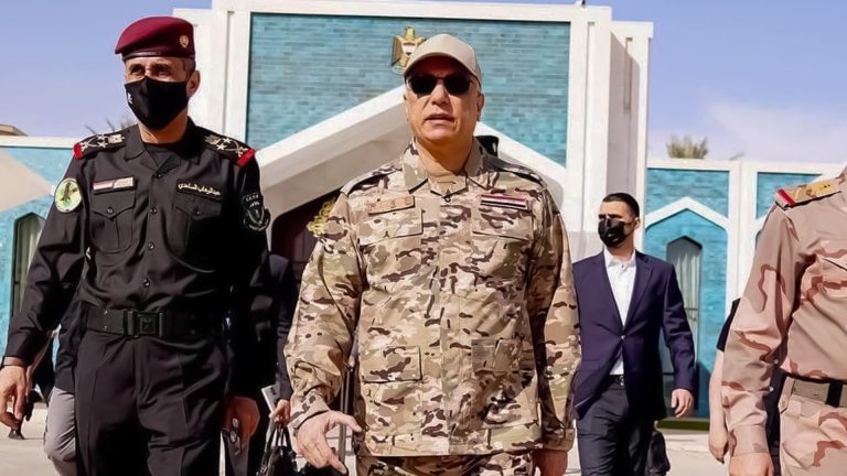 Al-Kadhimi arrives in Anbar to oversee Operation Solid Will