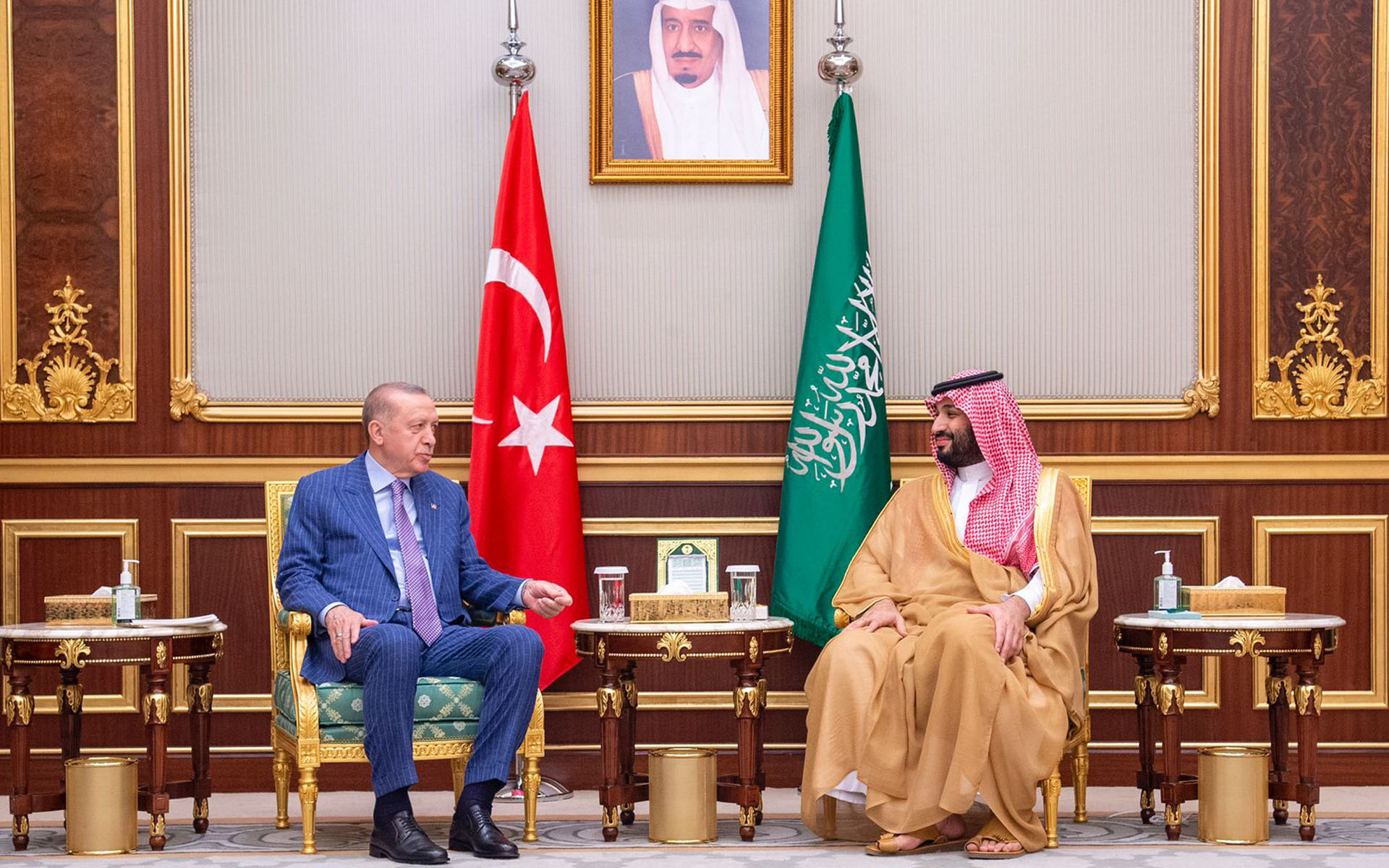 Crown Prince Salman meets President Erdogan in Jeddah