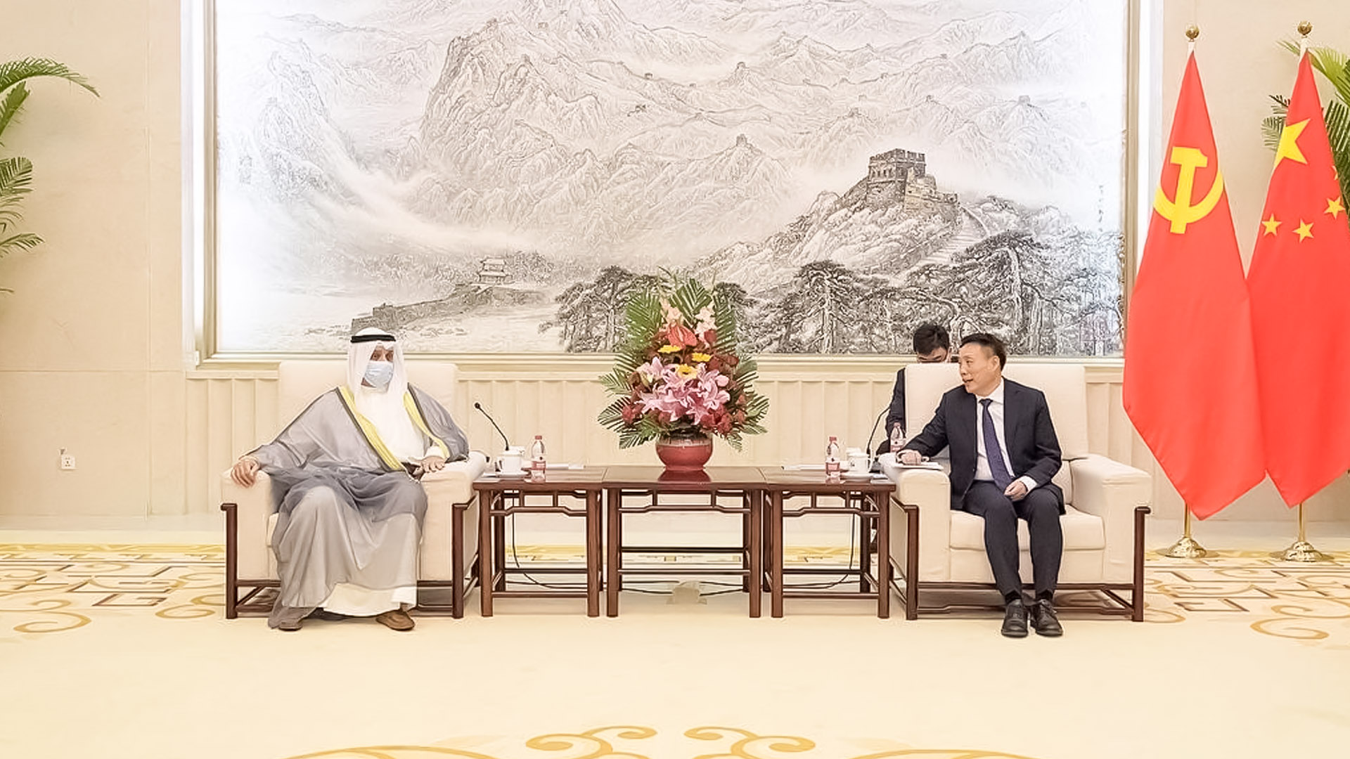 Chinese official lauds Kuwaiti role in boosting peace