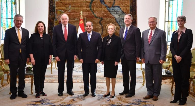 President El-Sisi meets with US Congress delegation