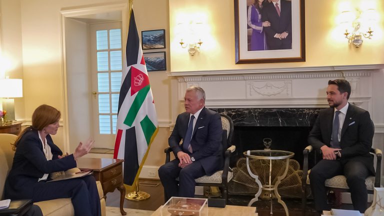 USAID administrator meets King Abdullah, discusses Jordan program.