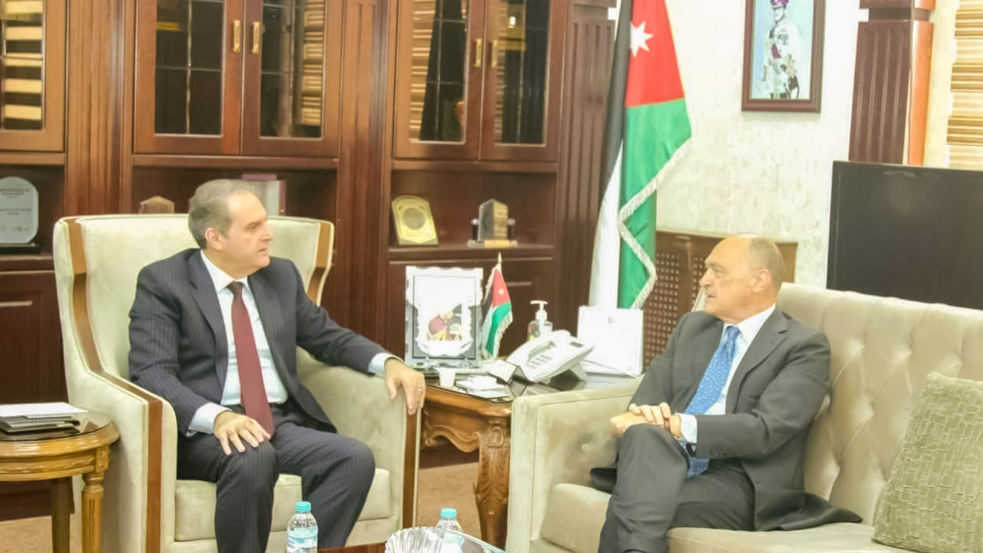 Jordan Health Minister and Italian ambassador discuss cooperation