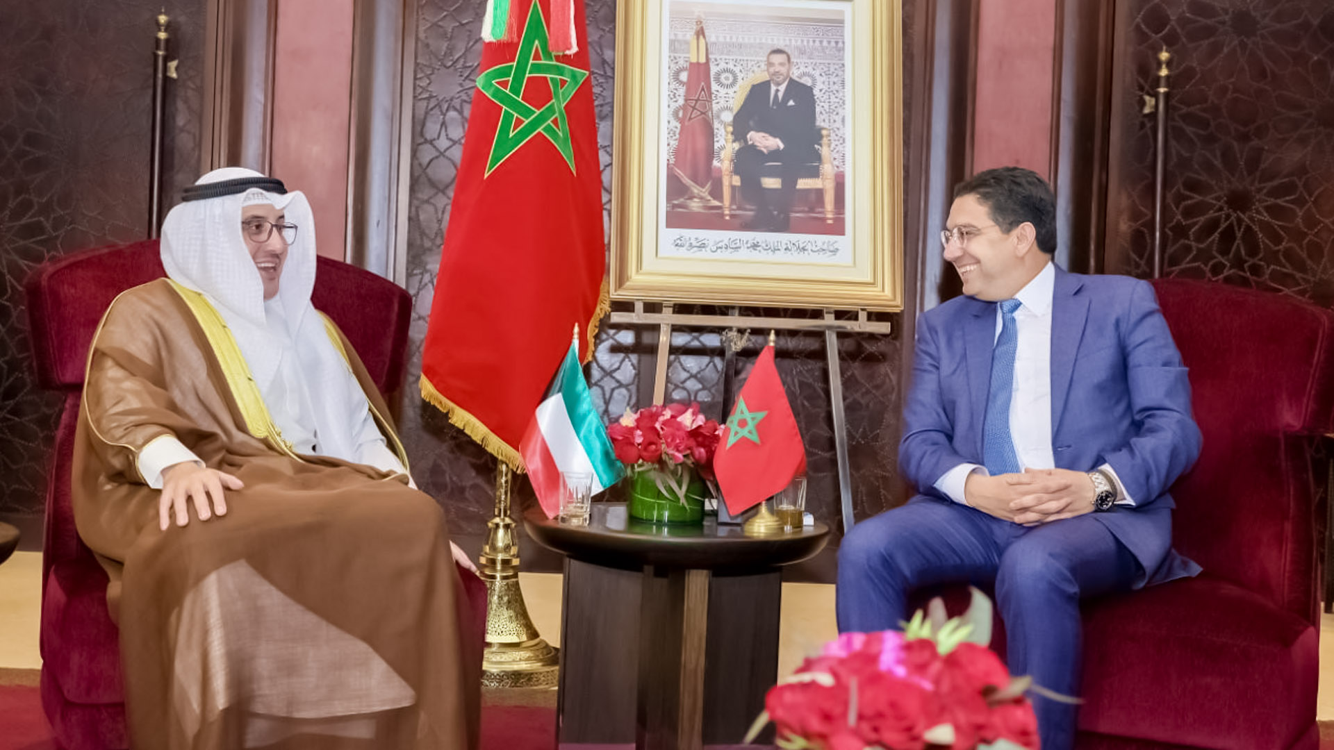 Kuwaiti and Moroccan Foreign Ministers discuss bilateral ties in Marrakesh
